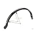 Planet Bike Hardcore Recumbant Bicycle Fender with Stainless Steel Hardware and Mud Flap (Rear, Black, 700c Tires/45mm Wide)