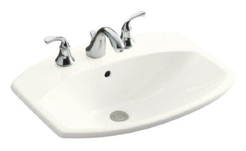 KOHLER K-2351-8-0 Cimarron Self-Rimming Lavatory White