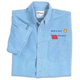 Kevin Harvick Short Sleeve Denim Shirt