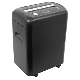 Aurora 30619 6-Sheet Medium Duty MicroShred Paper Shredder (Black)