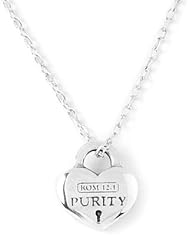 Bob Siemon Sterling Silver "Purity" Heart Pendant Necklace, 18"