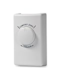 Broan NuTone 70TW Wall Thermostat for Fans - White