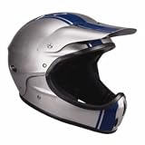 Pro-Tec Ace Spade Fullface Adult Helmet, Color Metallic Silver, Size Small/Medium, 270206