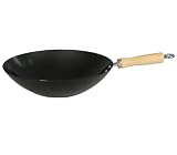 Swift Spice 30cm (12) Non Stick Carbon Steel Wok