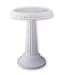 Bird Scene BB2 Grecian Bird Bath, White