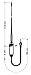 Antenne Universal Hirschmann HIT AUTA 3000 DUMMY
