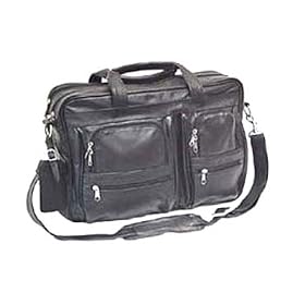 Buy Black Leather Business Briefcase by Amerileather