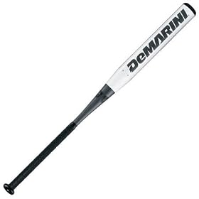 2008 DeMarini White Steel Slow-Pitch Softball Bat 34/28