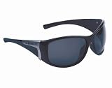 Anarchy Black Melee Sunglasses w Smoke Polarized Lens by