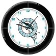 Florida Marlins Team Logo Clock