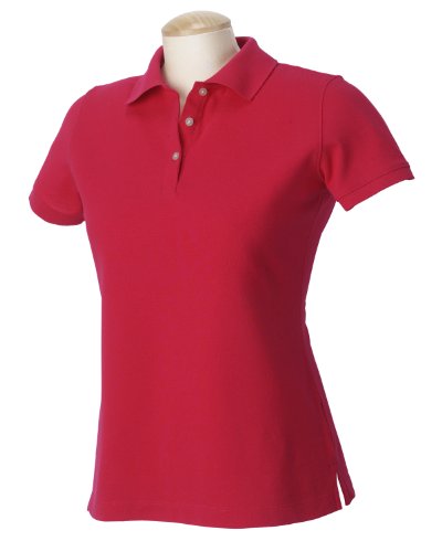 Devon & Jones Women's Short Sleeve Five-Star Performance Pique Polo Shirt D320W