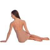 Camisole Leotard w See-Through Straps - 0266 at Body Wrappers