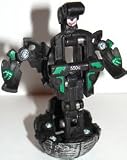 BAKUGAN B3 BAKUSTEEL NEW LOOSE DARKUS BLACK W/SILVER BRUSHED BATTLE DAMAGE MARKS MEGA BRONTES 550G