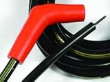 Accel 7005 Ignition Wires - Universal Fit 300+ Race; Spark Plug Wire Set; 8.8mm; 115 Deg w/Male Tower Or Point Style Distributor Cap.; Black;