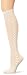 Modern Socks - Modern Heritage Women's Double Diamond Crochet Knee High Socks, Ivory, One Size