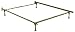 Adjustable Twin/Full Sturdy Metal Bedframe By Fashion Bed Group