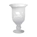 Pfaltzgraff Angel Footed Hurricane Candle Holder with Candle