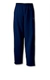 : Champion Men's Double Dry Classic Fleece Open Bottom Pant, Vibe Navy, Medium