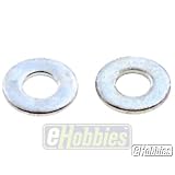 Du-Bro 327 No. 8 Flat Washer (8-Pack) by Du-Bro Products