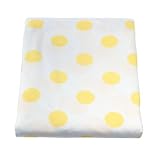 Amy Coe Sorbet Splash Bubble Dot Yellow Crib Sheet