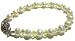 Mia Bracelet for Women featuring Freshwater Pearls and Yellow Swarovski Crystals