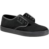 Emerica Mens Shoes Slip-Ons Laced Blk/Blk/Blk