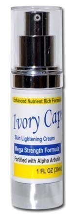 Ivory Caps Mega Strength Skin Lightening Cream 1 FL OZ