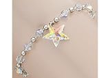 Search : Signature Swarovski Crystal Star Bracelet STERLING SILVER