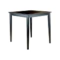 Sand Through Nantucket Square Pub Table - Black (36")