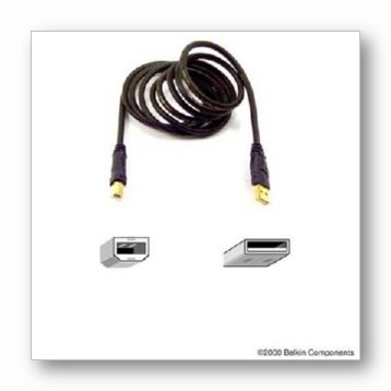 Electronics: Belkin Gold Series 10 Foot Hi Speed USB 2.0 Cable