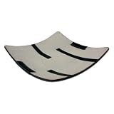 Stoneware centerpiece, 'Zebra' by NOVICA