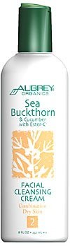 Aubrey Organics - Sea Buckthorn & Cucum W/Ester-C Facl Cleansing Cre, 4 fl oz cream