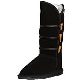 EMU Australia Women's Hip Button Boot,Black,8 M US