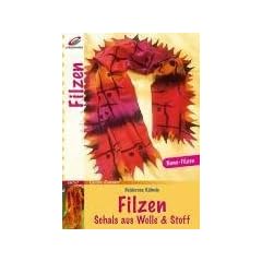 Filzen: Schals aus Wolle & Stoff