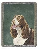 Springer Spaniel, Picken Pedigrees Afghan (47  x 60 )