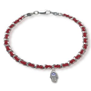 Kabbalah Bracelet   Sterling Silver Roita Bendel Hamsa
