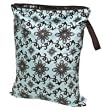 Planet Wise Diaper Wet Bag - Medium (Aqua Swirl)