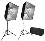 PBL Mxflo Double Softbox Flourescent Kit (Total Kit Equals 1800ws. Incandescent Light)
