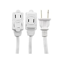GE 51954 12ft Extension Cord - White
