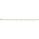 14K Two Tone Gold Heart and Flower Bracelet Jewelry 8