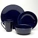 sengWare 4-Piece Classic Round Dinnerware Set, Blueberry