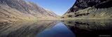 Flat Calm on Loch Achtriochtan, Glencoe, Western Highlands, Scotland, United Kingdom, Europe Photographic Poster Print by Lee Frost, 120x40