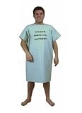 Adult Green State Mental Patient Gown Costume - NOCOLOR - one size