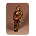Lamp in the form of Goddess of Fortune,.. - Mouse Mat Art247 Highest Quality Natural Rubber Mouse Mats - Mouse Mat