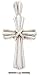Sterling Silver Cross With X Center Charm