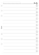 Filofax A5 TO DO LIST