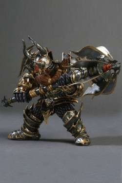 World of Warcraft Series 1 Thargas Anvilmar Dwarf Warrior Action Figure