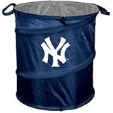 New York Yankees MLB Collapsible Trash Can by Logo Chair