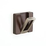 COAT flip HOOK bathroom Bamboo ESPRESSO WALL WOOD New