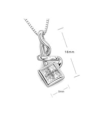 Ultra-Chic - Diamond And 18K White Gold Pendant
